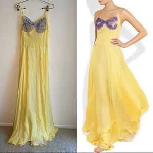 Rosamosario Citrone e Limone silk-chiffon chemise